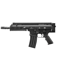 FN  SCAR 15P 5.56x45mm NATO 30+1 7.50" Chrome-Lined Barrel, Black, A2 Polymer Grip, Picatinny Stock Adapter, 3 Prong Flash Hider