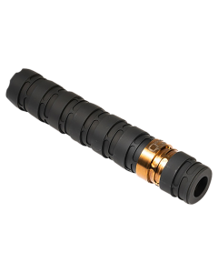 Q LLC SILE9BLACK Erect9r 9mm Luger 1.37" Black Aluminum w/Stainless Steel Baffles 1/2"-28 tpi