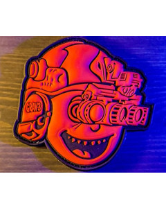 To The Grave "Str8 Loco" Red Patch