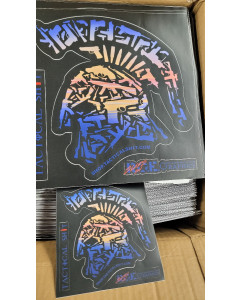 Sunset Spartan Helmet Matte Laminate