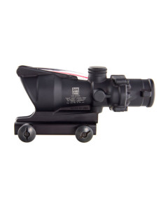 Trijicon 4x32 ACOG, Dual Illuminated Red Chevron .223 Ballistic Reticle w/ TA51 Flattop Mount