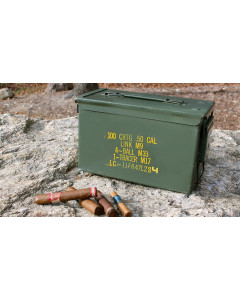 The 50 With Tray Ammo Can Humidor by Ammodor 