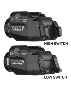 Streamlight TLR-7 A Flex Weapon Light With Low/High Switch Clear LED 500 Lumens