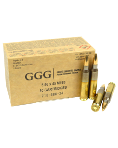 GGG M193 5.56x45mm 55gr Free Shipping!! - Fast Shipping 3-5 Days!!