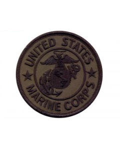 US Marine Corps Round Patch - Subdued
