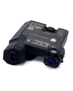 USNV DesignateIR-V Three Beam Laser Green Visible / Infrared Laser / VCSEL IR Illuminator / Black