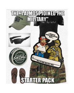 'I WOULD HAVE ENLISTED... BUT' MORALE PATCH