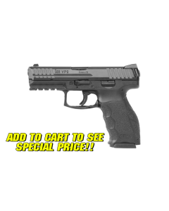 H&K VP9 9mm three 17rd magazines and night sights