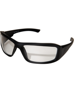 Edge Eyewear Hamel Thin Temple – Soft-Touch Matte Black Frame / Clear Vapor Shield Lens 