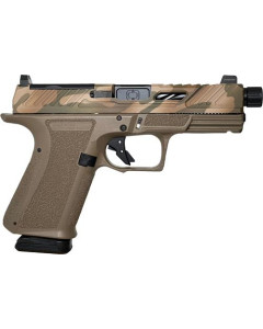 Shadow Systems MR920 Elite FDE - 9mm Optic Cut-threaded Camo Slide