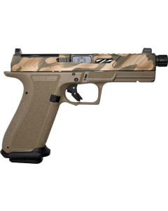 Shadow Systems DR920 Elite FDE - 9mm Optic Cut threaded Camo Slide