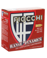 Fiocchi Range Dynamics 380 ACP 95gr FMJ 200rd Box