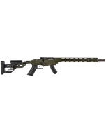 Ruger Precision 22 LR 15+1, 18" Threaded Alloy Steel Barrel, OD Green Cerakote, Optics Ready