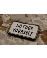 Embroidered GO F*** YOURSELF  Patch