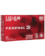 Federal American Eagle 5.56x45 NATO 55gr SP 20rd Box