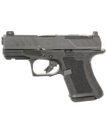 Shadow Systems CR920 Foundation Sub-Compact 9mm Luger 10+1/13+1 3.40"" Black Nitride Match Grade Barrel & Optic Cut/Serrated/SS Logo Stainless Steel Slide, Black Polymer Frame w/Beavertail & Picatinny Rail