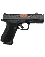 Shadow Systems CR920XP 9mm 15+1 3.65" Compensated/Match Grade Spiral Barrel, Black Nitride Optic Cut/Serrated/Window Cut Slide, Black Polymer Frame w/Beavertail & Picatinny Rail