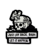 Black Rifle Division "Just Lay Back Baby" Patch - GITD
