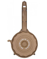 RWB Glock 9mm Drum Magazine - Tan | 50rd | Gen 2 | Fits Glock 17, 19, 26, 34