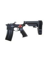 Franklin Armory BFSIII Equipped SE-SSP Complete AR15 Pistol Lower Receiver - Black | Installed Binary Trigger | SBA3 Brace