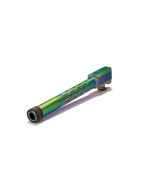 Faxon Match Series Sig P320 9mm Flame Fluted and Threaded Barrel Full Size Chameleon 