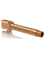 CMC Match Precision 9mm 4.48" Bronze Fluted and Threaded Barrel Compatible w/ Glock 17 Gen 3-4 