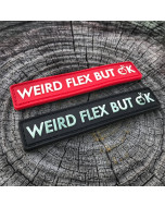 Dangerous Goods Weird Flex But Ok PVC Morale Patch 