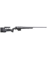 Bergara Rifles Premier HMR Pro 6.5 Creedmoor 5+1 24" Tactical Gray Cerakote Barrel, Tactical Gray Cerakote Stainless Steel Receiver, Gray Speckled Black Molded w/Mini-Chassis, Adjustable LOP & Cheek Piece Stock