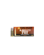 Fort Scott 5.56 NATO 70gr TUI 20rd Box