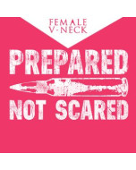 Article 15 Prepared Not Scared Female V-Neck 