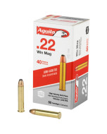 Aguila Ammunition 22WMR, 40 Grain, Soft Point, 50 Round Box 1B222401