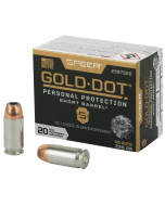 Speer Ammunition Speer Gold Dot, Personal Protection, 45ACP, 230 Grain, Hollow Point, Short Barrel, 20 Round Box 23975GD
