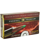 Federal Premium, 6.5 CREEDMOOR, 120 Grain, Trophy Copper, Lead Free, 20 Round Box, 200 Round Per Case, California Certified Nonlead Ammunition P65CRDTC1