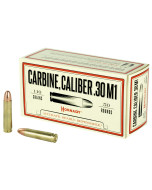 Hornady Custom, 30 Carbine, 110 Grain, Full Metal Jacket, 50 Round Box 8102
