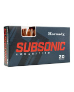 Hornady Subsonic, 45-70 Government, 410 Grain, Sub-X, 20 Round Box 82742