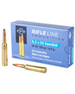Prvi Partizan Rifle, 6.5X55 Swedish, 139 Grain, Soft Point, 20 Round Box PP6SWS
