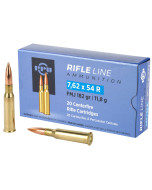 Prvi Partizan Rifle, 7.62X54R, 182 Grain, Full Metal Jacket, 20 Round Box PP76254F