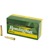 Remington High Performance, 22 Hornet, 45 Grain, Pointed Soft Point, 50 Round Box 28376