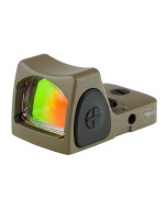 TRIJICON RMR TYPE 2 ADJ 6.5 MOA FDE