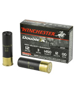 Winchester Ammunition Double X, 12 Gauge, 3", 00 Buck, Buckshot, 12 Pellets, 5 Round Box SB12300