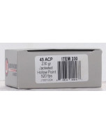 Underwood 45 ACP 230gr JHP 20rd Box
