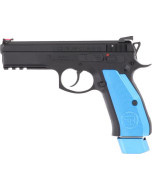 CZ 75 SP-01 Competition 9mm - 21-shot Black Blue Grips