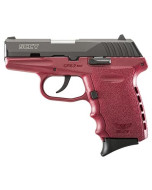 Sccy Cpx2 Pistol Dao 9mm - 10rd Black-crimson W-o Safety