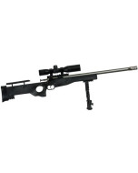Crickett Precision Rifle .22 LR - Blued-Black Threaded W-scope