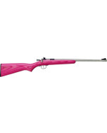 Crickett Rifle G2 .22lr - S-S Pink-black Laminate