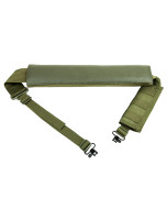 Shotgun Bandolier Sling With Sling Swivel Hardware - Green