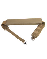 Shotgun Bandolier Sling With Sling Swivel Hardware - Tan