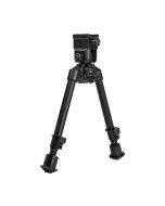 Bipod With Weaver Quick Release Mount/ Universal Barrel Adapter Included/Notched Legs