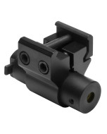 Compact Red Laser Sight With Weaver Mount/Black