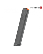 Amend2 9mm Magazine - Black 34rd Fits Glock Double Stack
